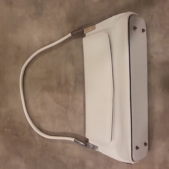 Vintage cream shoulder strap mini Camille bag style Okpta bag - Picture 2 of 16